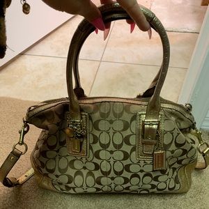 Coach shoulder and side bag